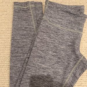 Heathered grey Lululemon leggings